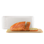 Bread box, large, white