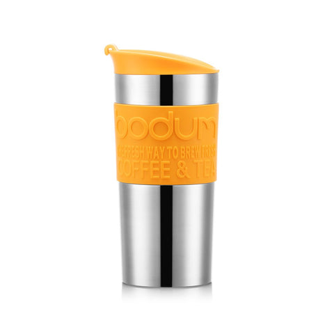 Vacuum travel mug, small, 0.35 l, 12 oz, s/s Yolk Bodum