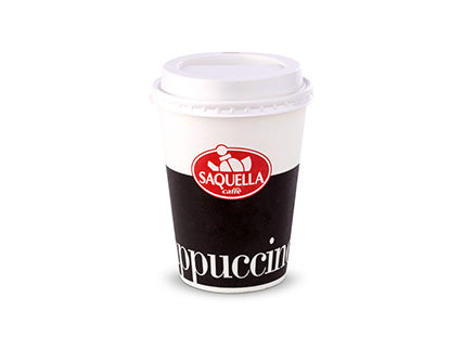 Large Cappuccino Paper Cups 50 pcs x Blister 12oz/354ml 